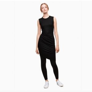 Aritzia Babaton little black dress in wool XS